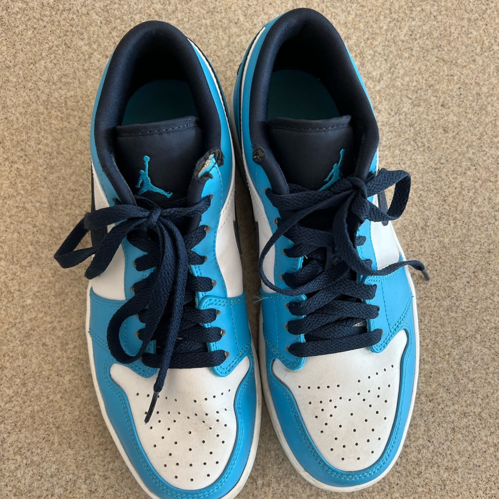 Nike Air Jordan Low- Unc Blue
